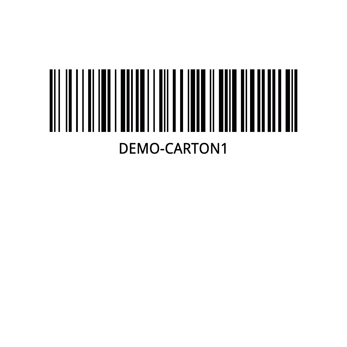 Label before cropping