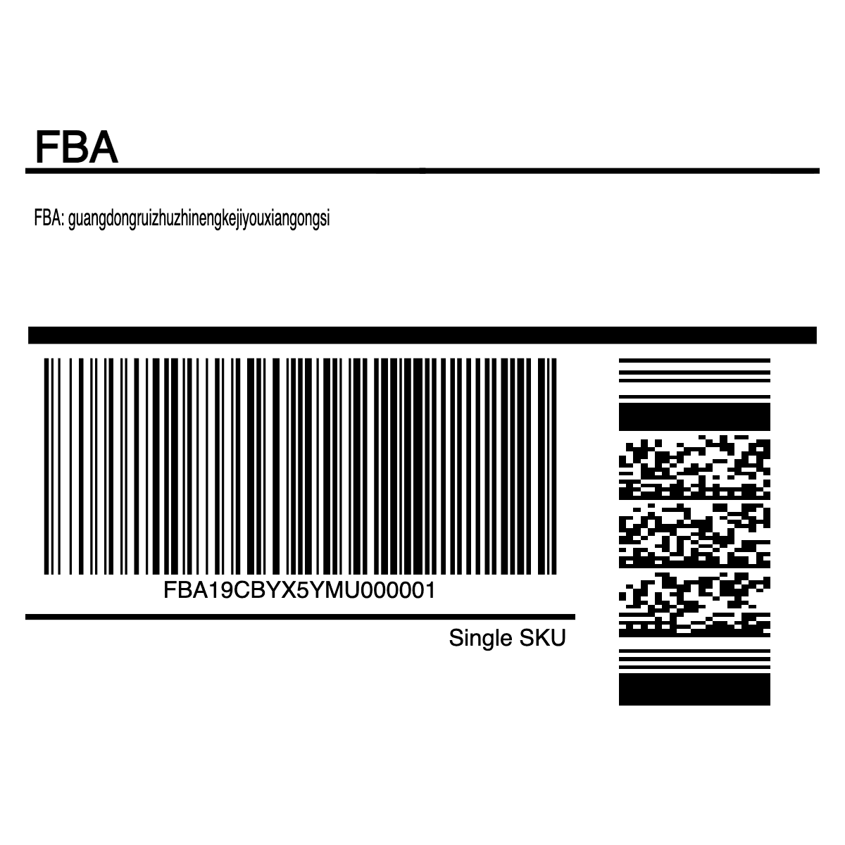 Label after cropping